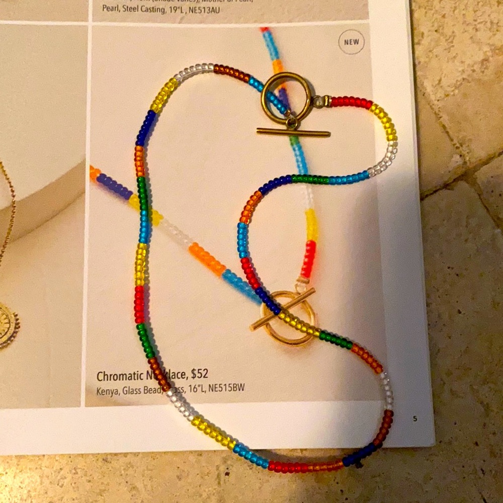 Chromatic necklace org 52 noonday collection